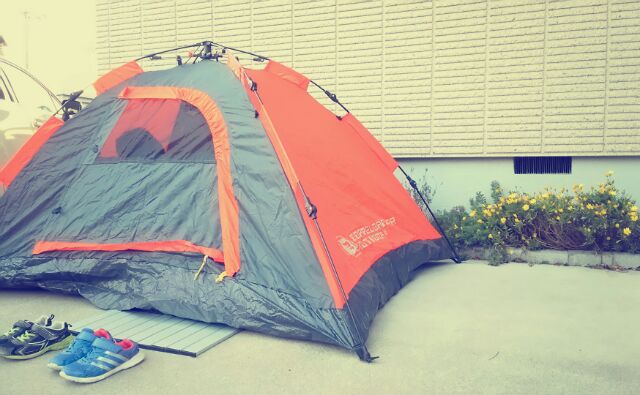 ワンタッチテント
